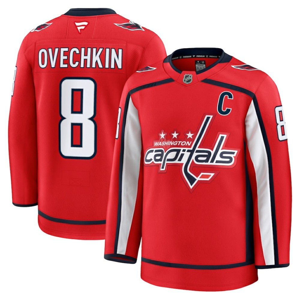 Alexander Ovechkin Washington Capitals Fanatics Home Premium Jersey Red