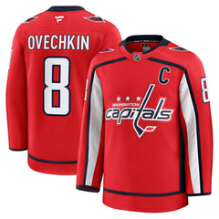 Alexander Ovechkin Washington Capitals Fanatics Home Premium Jersey Red