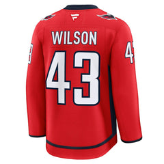 Tom Wilson Washington Capitals Fanatics Home Premium Jersey Red
