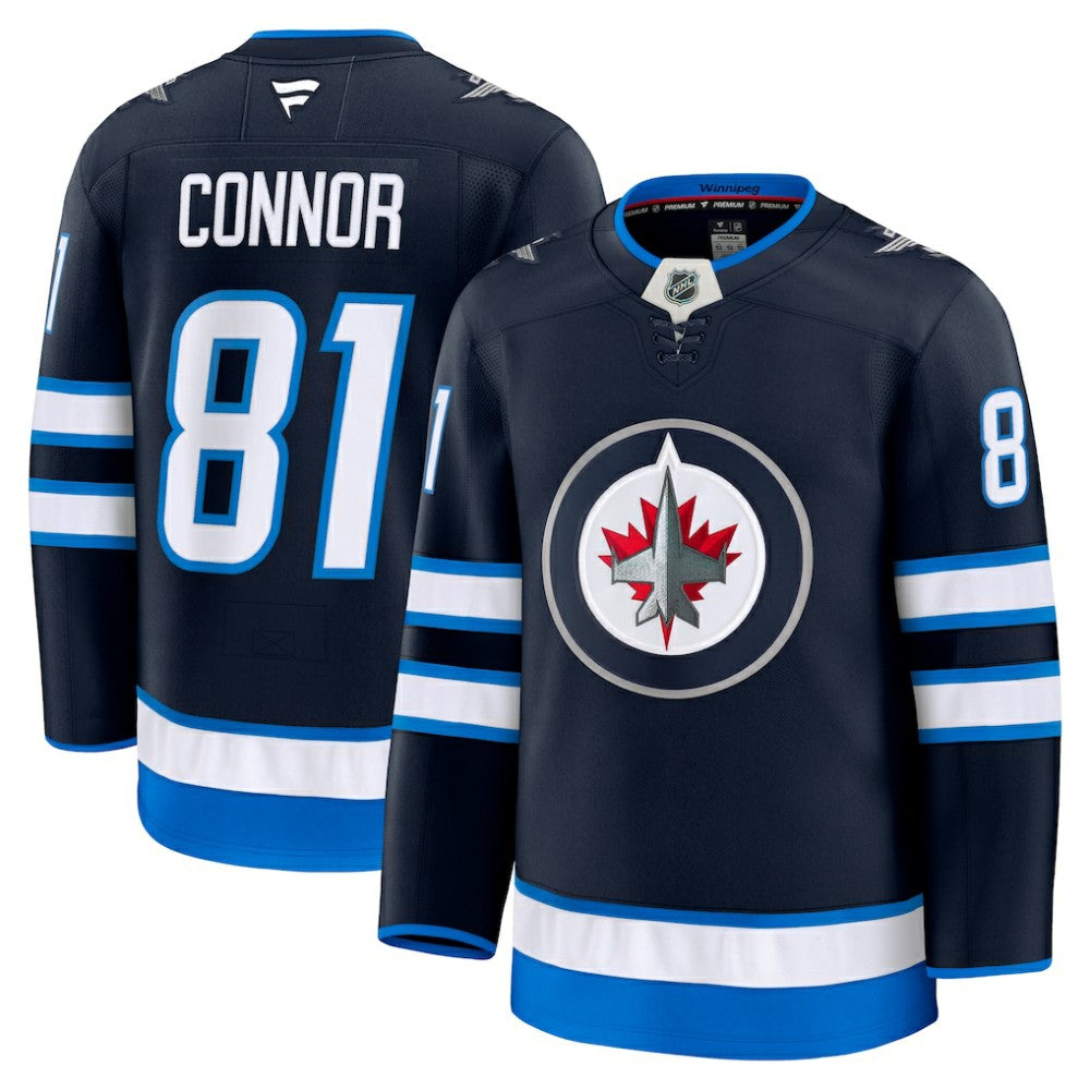 Kyle Connor Winnipeg Jets Fanatics Home Premium Jersey Navy