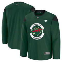 Minnesota Wild Fanatics Practice Jersey Green