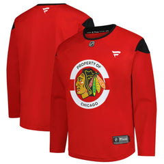 Chicago Blackhawks Fanatics Practice Jersey Red