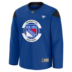 New York Rangers Fanatics Practice Jersey Blue