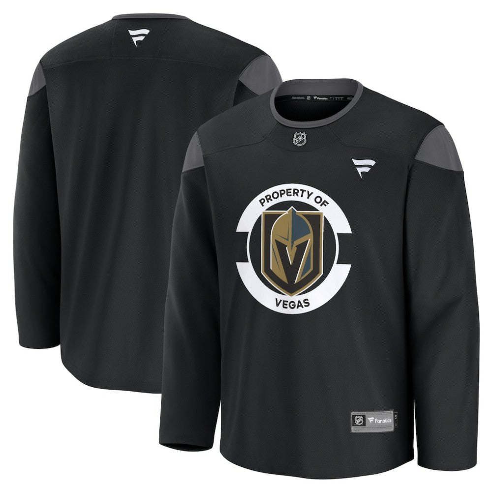 Vegas Golden Knights Fanatics Practice Jersey Black
