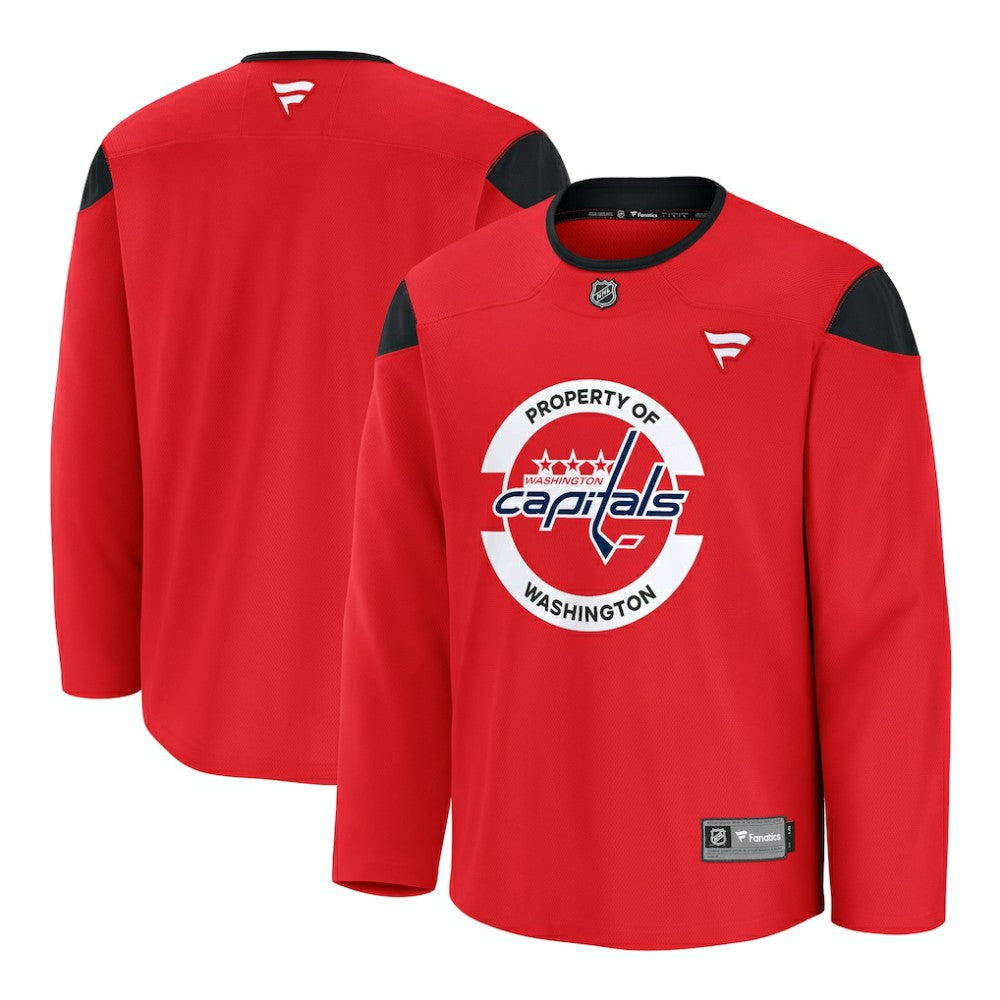 Washington Capitals Fanatics Practice Jersey Red