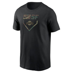 San Francisco Giants Camo T-Shirt Black | Nike