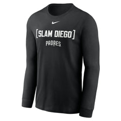 San Diego Padres Local Nickname Long Sleeve T-Shirt Black | Nike