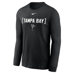 Tampa Bay Rays Local Nickname Long Sleeve T-Shirt Black | Nike