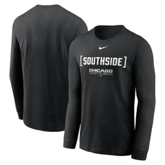 Chicago White Sox Local Nickname Long Sleeve T-Shirt Black | Nike