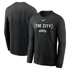 San Francisco Giants Local Nickname Long Sleeve T-Shirt Black | Nike