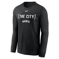San Francisco Giants Local Nickname Long Sleeve T-Shirt Black | Nike