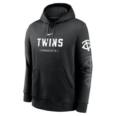 Minnesota Twins Fashion Club Pullover Hoodie Black | Nike