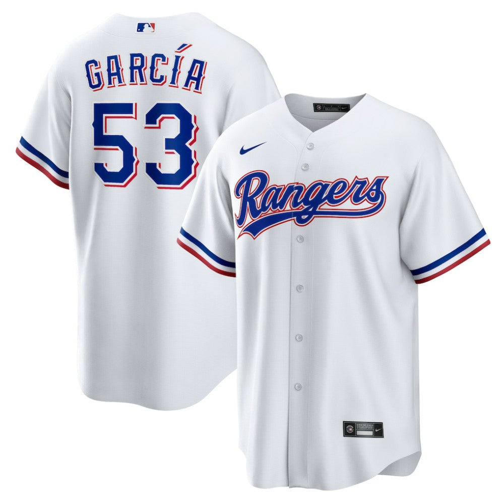 Adolis Garcia Texas Rangers Home Replica Jersey White | Nike