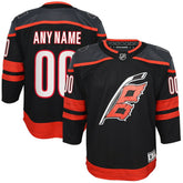 Carolina Hurricanes Youth Home Premier Custom Jersey Black