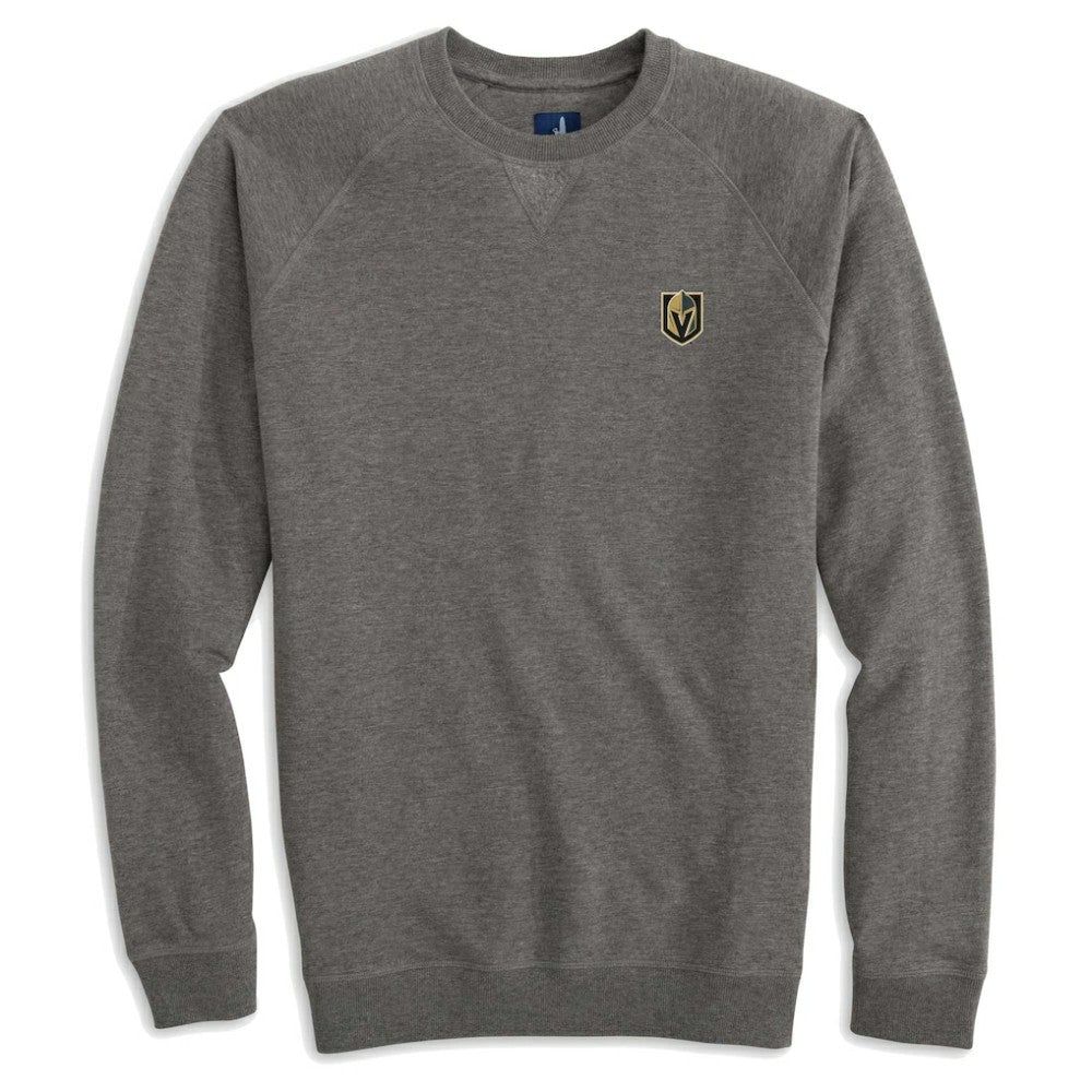 Vegas Golden Knights johnnie-O Freeman Tri-Blend Raglan Pullover Sweatshirt Gray