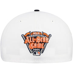 Detroit Tigers Major Sidepatch 59FIFTY Fitted Hat White/Navy | New Era