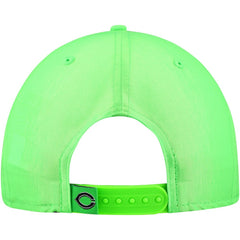 Cincinnati Reds Neon Golfer Snapback Hat Green | New Era
