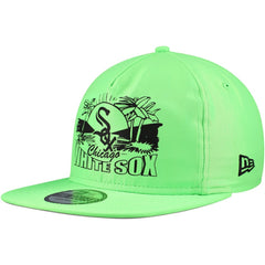 Chicago White Sox Neon Golfer Snapback Hat Green | New Era