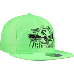 Chicago White Sox Neon Golfer Snapback Hat Green | New Era