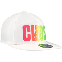 Chicago Cubs Spring Spectrum Golfer Snapback Hat White | New Era