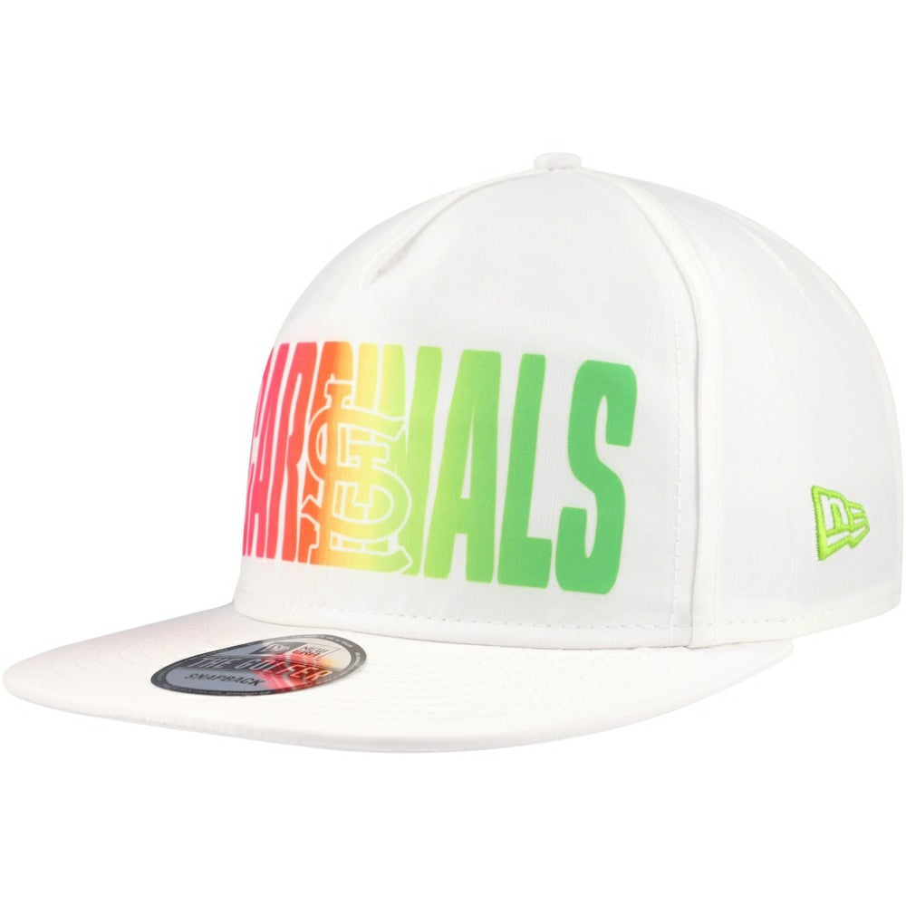 St. Louis Cardinals Spring Spectrum Golfer Snapback Hat White | New Era