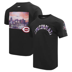 Cincinnati Reds Pro Standard Cityscape T-Shirt Black