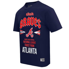 Atlanta Braves Pro Standard Oversized City Tour T-Shirt Navy