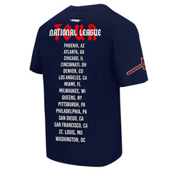Atlanta Braves Pro Standard Oversized City Tour T-Shirt Navy