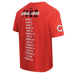 Cincinnati Reds Pro Standard Oversized City Tour T-Shirt Red
