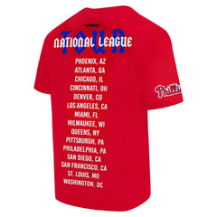 Philadelphia Phillies Pro Standard Oversized City Tour T-Shirt Red
