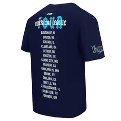 Tampa Bay Rays Pro Standard Oversized City Tour T-Shirt Navy