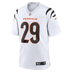 Cam Taylor-Britt Cincinnati Bengals Game Jersey - White