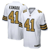 Alvin Kamara New Orleans Saints Alternate Game Jersey - White