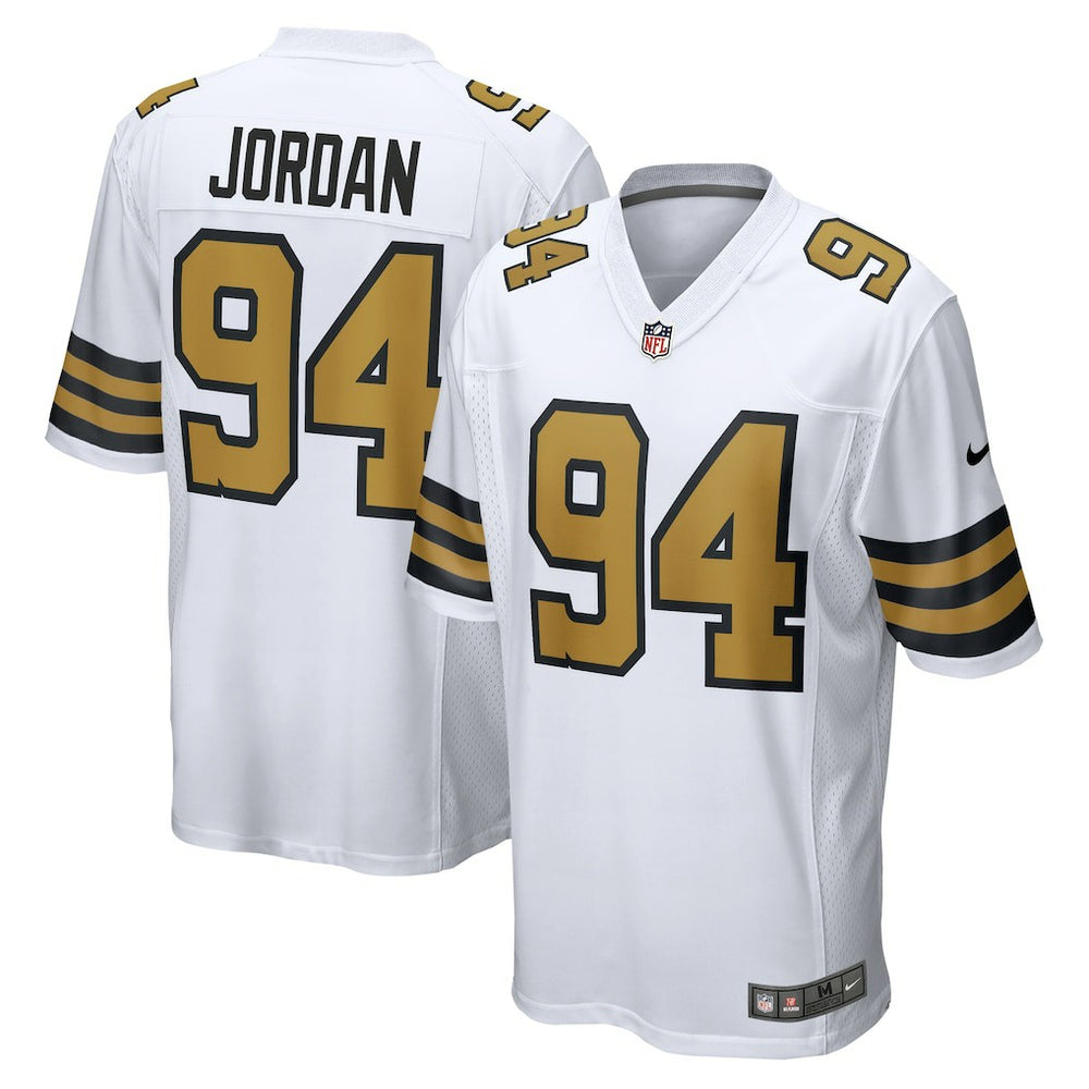 Cameron Jordan New Orleans Saints Alternate Game Jersey - White