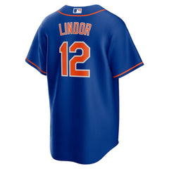 Francisco Lindor New York Mets Big & Tall Alternate Replica Player Jersey - Royal