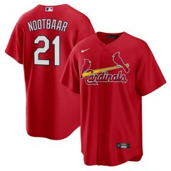 Lars Nootbaar St. Louis Cardinals Big & Tall Alternate Replica Player Jersey Red | Nike