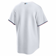 Miami Marlins Home Big & Tall Replica Jersey White | Nike