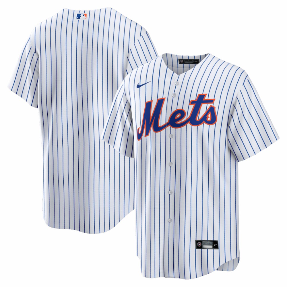 New York Mets Home Big & Tall Replica Jersey - White