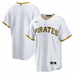 Pittsburgh Pirates Home Big & Tall Replica Jersey - White