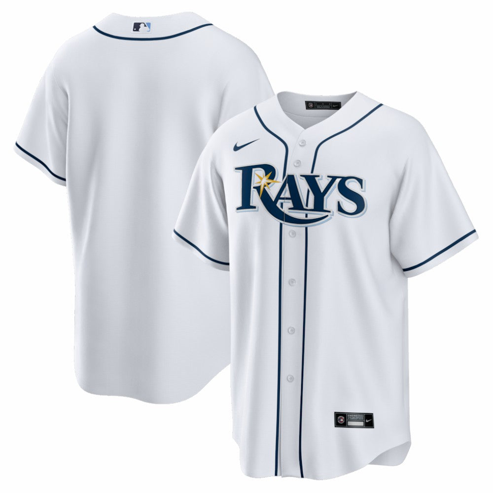Tampa Bay Rays Home Big & Tall Replica Jersey - White