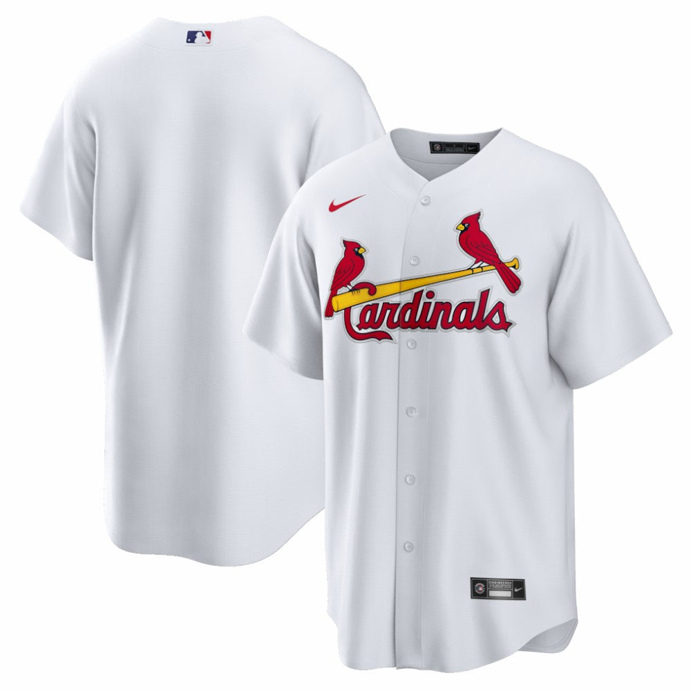 St. Louis Cardinals Home Big & Tall Replica Jersey - White