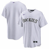 Colorado Rockies Home Big & Tall Replica Jersey - White