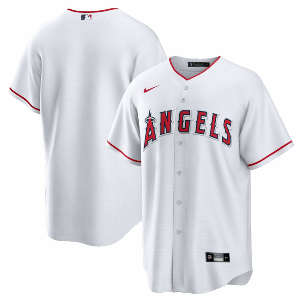 Los Angeles Angels Home Big & Tall Replica Jersey - White