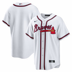 Atlanta Braves Home Big & Tall Replica Jersey - White