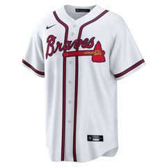 Atlanta Braves Home Big & Tall Replica Jersey - White