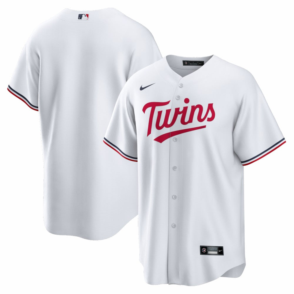 Minnesota Twins Home Big & Tall Replica Jersey - White
