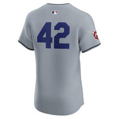 Cleveland Guardians Road 2024 Jackie Robinson Day Elite Jersey - Gray