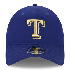Texas Rangers 2024 Gold Collection 9TWENTY Adjustable Hat Royal | New Era