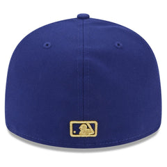 Texas Rangers 2024 Gold Collection Low Profile 59FIFTY Fitted Hat Royal | New Era