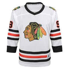 Connor Bedard Chicago Blackhawks Youth Away Replica Player Jersey White